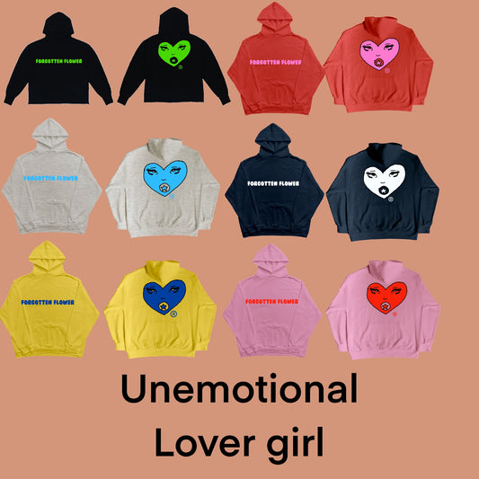 Unemotional Lover (Girl Hoodie)
